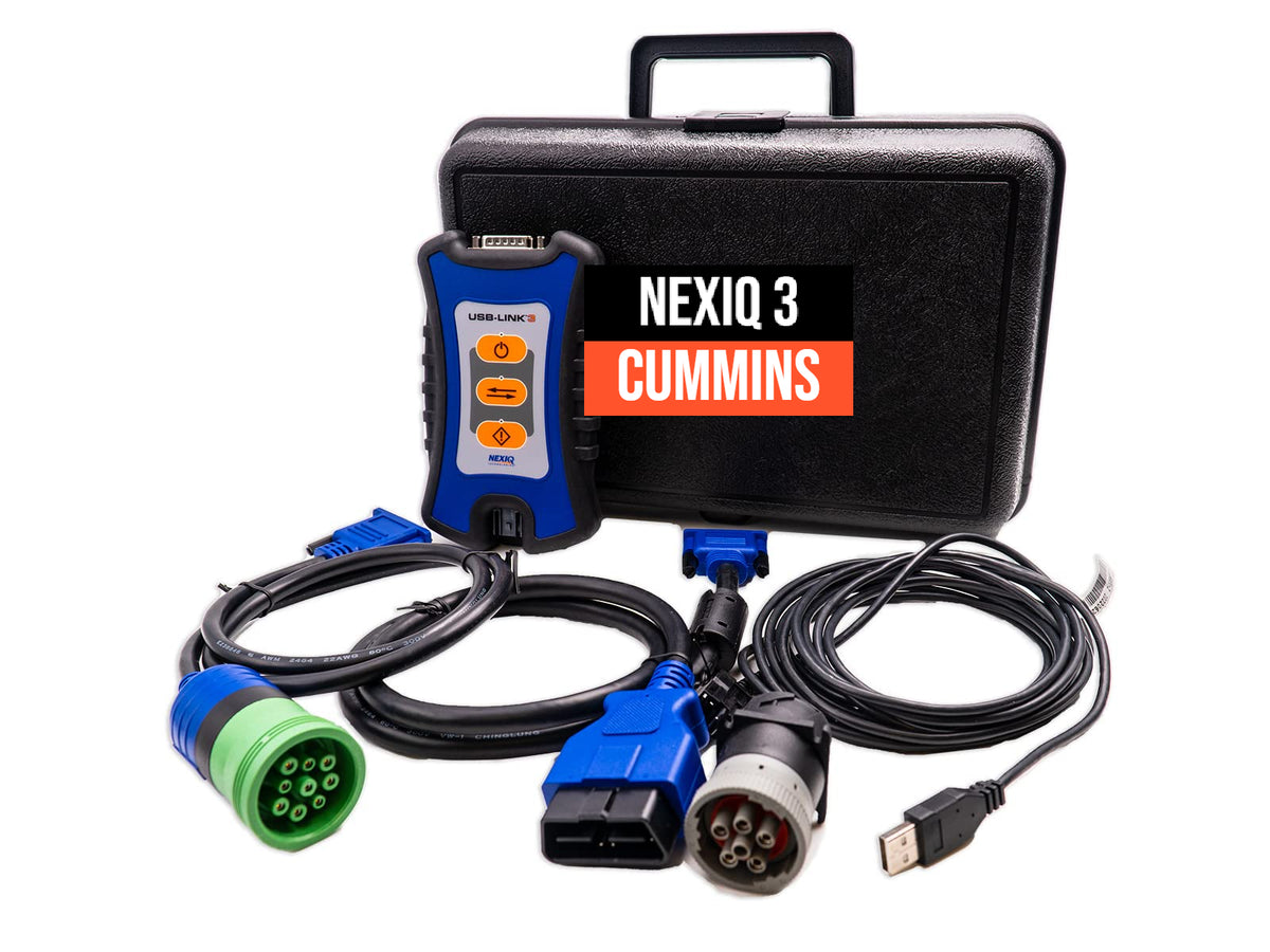 NEXIQ USB LINK 3 WITH CUMMINS UNLOCK CABLES – JAT Supply Co