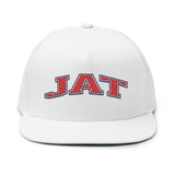 JAT Embroidered Flat Bill Cap