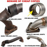 2001-2016 GM 6.6L DURAMAX HIGH FLOW RACE EXHAUST MANIFOLDS & GASKETS