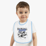 Blowing Money Baby Bib