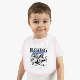 Blowing Money Baby Bib