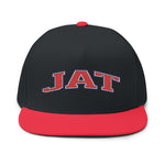 JAT Embroidered Flat Bill Cap