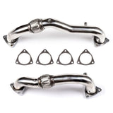 Heavy Duty - Thick Wall Up Pipes (2008-2010 Powerstroke 6.4L)