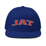 JAT Embroidered Flat Bill Cap
