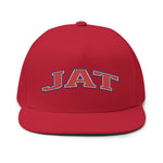 JAT Embroidered Flat Bill Cap