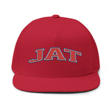 JAT Embroidered Flat Bill Cap
