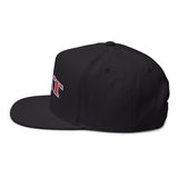 JAT Embroidered Flat Bill Cap