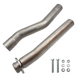 2003-2007 6.0L Ford Powerstroke 3.5" Cat & Muffler Delete Pipe