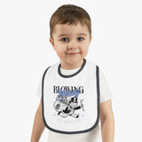 Blowing Money Baby Bib