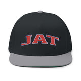 JAT Embroidered Flat Bill Cap