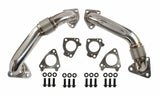 2001–2016 6.6L Duramax 2" 304 Stainless Up-Pipes (LB7/LLY/LBZ/LMM/LML)