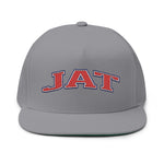 JAT Embroidered Flat Bill Cap