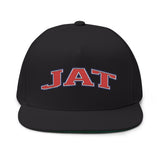 JAT Embroidered Flat Bill Cap