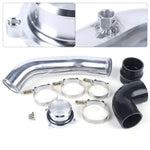 Cold Side Intercooler Pipe Upgrade Kit with Throttle Valve Delete For 17-25 Ford 6.7L Powerstroke Diesel