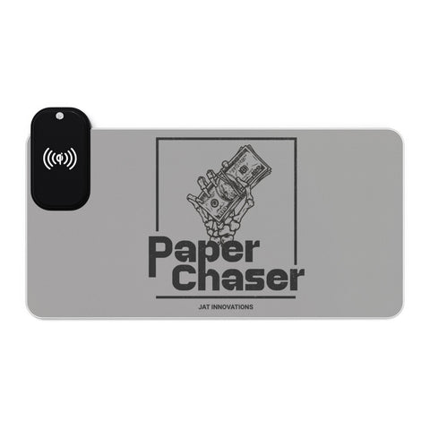 Paper Chaser Mouse Pad with Wireless Charging