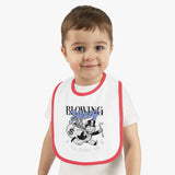 Blowing Money Baby Bib