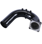 High Flow Intake Elbow Tube Pipe For 2003-2007 Dodge Ram 5.9L Cummins Diesel Black
