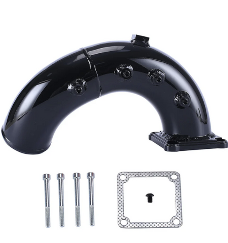3'' Air Intake Elbow Tube Horn For 1998.5-2002 Dodge Ram 5.9L Cummins Diesel Black