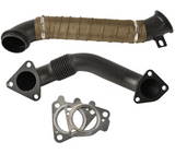2004–2010 Duramax 3" Stainless Steel Downpipe and (LB7 Up-Pipe Style) (LLY, LBZ, LMM)
