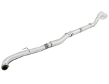 2011–2016 LML 5" Aluminized Downpipe-Back Exhaust Single — 3-Bolt / V-Band