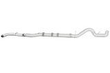 2011–2016 LML 5" Aluminized Downpipe-Back Exhaust Single — 3-Bolt / V-Band