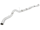 2011–2016 LML 5" Aluminized Downpipe-Back Exhaust Single — 3-Bolt / V-Band