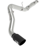 2019-2026 CUMMINS AFE ATLAS 5" DPF-BACK EXHAUST SYSTEM WITH BLACK EXHAUST TIP