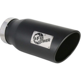 2019-2025 AFE LARGE BORE HD 5" DPF BACK EXHAUST SYSTEM WITH BLACK EXHAUST TIP (49-42078-B)