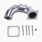 3'' Air Intake Elbow Tube Horn For 1998.5-2002 Dodge Ram 5.9L Cummins Diesel Black