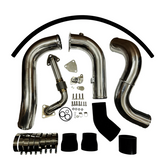 EGR Delete Kit + Hot Side Intercooler Piping Kit + UP-Pipe For 16-19 Nissan Titan 5.0L Cummins