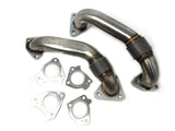 2001–2016 6.6L Duramax 2" 304 Stainless Up-Pipes (LB7/LLY/LBZ/LMM/LML)