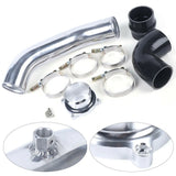 Cold Side Intercooler Pipe Upgrade Kit with Throttle Valve Delete For 17-25 Ford 6.7L Powerstroke Diesel