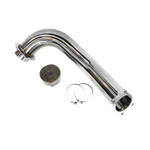 POLISHED L5P 6.6L DURAMAX 2017-2025 EXHAUST AND DOWNPIPE KIT